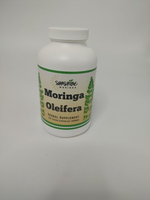 Moringa Oleifera Capsules - 180 count
